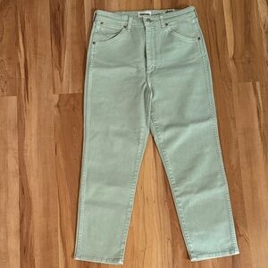 Wrangler Green High-Waisted Jeans